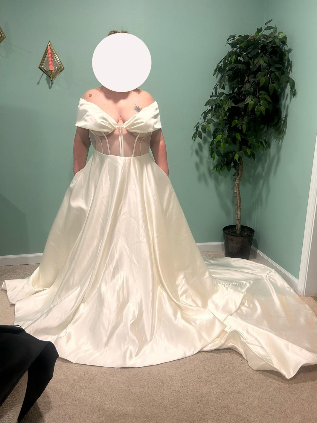 Jasmine Couture Bridal 'Erica X' wedding dress size-14 NEW