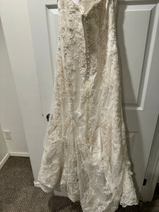Martina Liana 'ML419DM-ZP' wedding dress size-08 PREOWNED