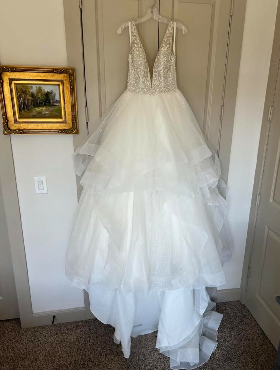 Justin Alexander 'Carissa 88227' wedding dress size-10 NEW