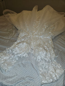 Andrea & Leo couture  'Andrea & leo' wedding dress size-10 PREOWNED