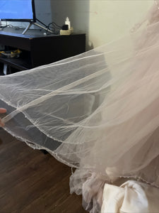 Justin Alexander '8847' wedding dress size-04 PREOWNED
