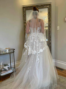 Enzoani 'Palmer' wedding dress size-10 PREOWNED