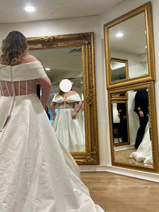 Jasmine Couture Bridal 'Erica X' wedding dress size-14 NEW