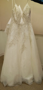 Moonlight 'J6824' wedding dress size-14 PREOWNED