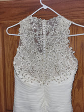 Load image into Gallery viewer,  &#39;A-Line/princess v-neck chiffon &#39; wedding dress size-02 PREOWNED
