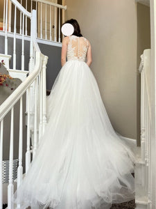 NA 'NA' wedding dress size-02 PREOWNED