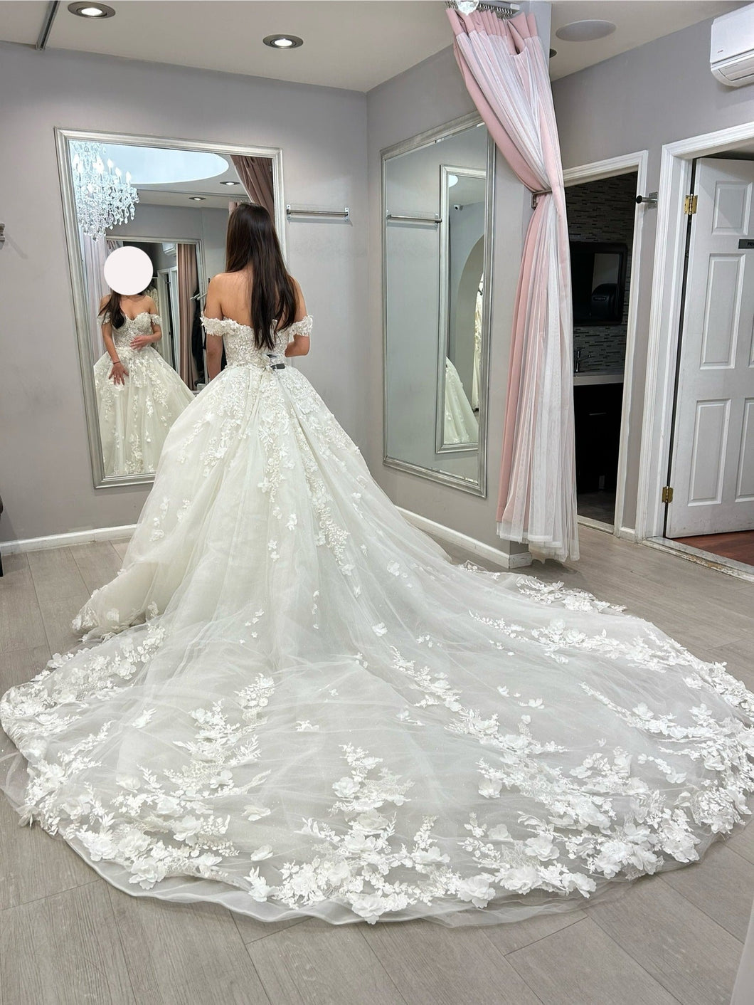 Demetrios 'isabel' wedding dress size-04 PREOWNED