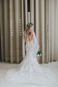 Galia lahav '104' wedding dress size-10 PREOWNED