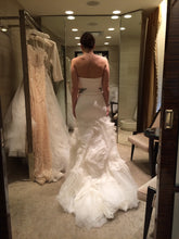 Load image into Gallery viewer, Vera Wang &#39;Kathleen&#39; size 8 used wedding dress back view on bride
