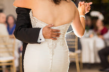 Load image into Gallery viewer, Allure Bridals &#39;9258&#39; size 12 used wedding dress back view on bride
