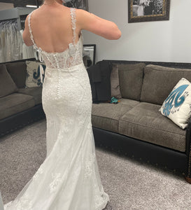 Christina Wu '47181AMH' wedding dress size-06 NEW