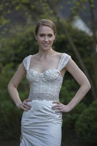 Monique Lhuillier 'Fitted Corset Dress' - Monique Lhuillier - Nearly Newlywed Bridal Boutique - 1