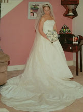 Load image into Gallery viewer, Jasmine Princess Gown With Cathedral Train - Jasmine - Nearly Newlywed Bridal Boutique - 1
