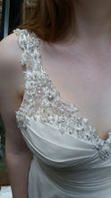 Load image into Gallery viewer, Allure Bridals &#39;Beaded Dress&#39; size 10 sample wedding dress front view of bust line
