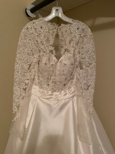 Cosmobella 'Milano 7950' wedding dress size-16 PREOWNED