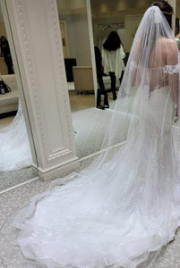 Allure Bridals 'ABELLA' wedding dress size-10 NEW