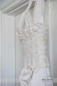 Monique Lhuillier 'Fitted Corset Dress' - Monique Lhuillier - Nearly Newlywed Bridal Boutique - 4