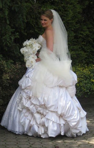 Pnina Tornai Sweetheart Ball Gown Style #0749 - Pnina Tornai - Nearly Newlywed Bridal Boutique - 1