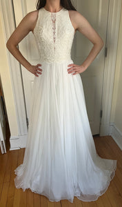 Lis simon 'Kenzie 2019' wedding dress size-02 NEW