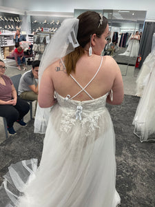 Melissa Sweet '8MBMS251246' wedding dress size-16 NEW