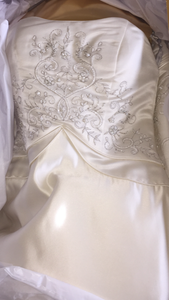 Matthew Christopher 'Roman Holiday' wedding dress size-06 PREOWNED