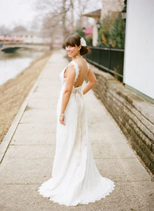 Robert Bullock Lace Julia Wedding Dress - Robert Bullock - Nearly Newlywed Bridal Boutique - 1