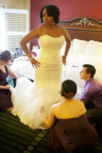 Demetrios Wedding Dress Style 7519 - Demetrios - Nearly Newlywed Bridal Boutique - 4