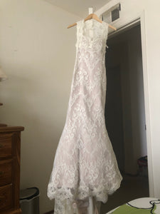 Marisa 'Imperial gown 22472' wedding dress size-04 PREOWNED