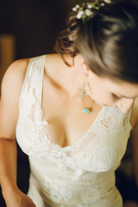 Claire Pettibone 'Romantique' wedding dress size-08 PREOWNED
