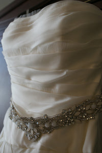 Rivini 'Elizabetta' Silk Strapless - Rivini - Nearly Newlywed Bridal Boutique - 4
