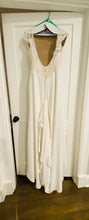 Load image into Gallery viewer, St. Patrick &#39;Roosevelt&#39; size 6 used wedding dress back view on hanger

