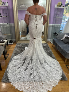 Nhyira 'Tamar' wedding dress size-12 PREOWNED