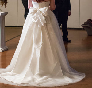 David's Bridal ' Strapless Ball Gown' - David's Bridal - Nearly Newlywed Bridal Boutique - 2
