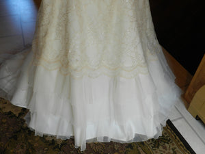 Agnes 'Lace and Satin' - Agnes - Nearly Newlywed Bridal Boutique - 4