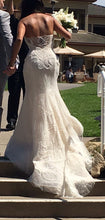 Load image into Gallery viewer, Ines Di Santo &#39;Zabize&#39; size 4 used wedding dress back view on bride
