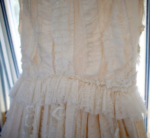 Elizabeth Fillmore Mermaid Textured Wedding Dress - Elizabeth Fillmore - Nearly Newlywed Bridal Boutique - 3