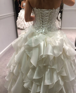 Pnina Tornai 'Lace Corset Dress' - Pnina Tornai - Nearly Newlywed Bridal Boutique - 3