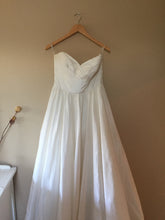 Load image into Gallery viewer, Watters &#39;Gobi&#39; size 10 sample wedding dress front view on hanger
