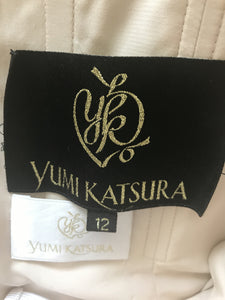 Yumi Katsura 'Camille size 8 sample wedding dress view of tag