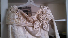Load image into Gallery viewer, Custom &#39;Gold Brocade&#39; - unknown - Nearly Newlywed Bridal Boutique - 3
