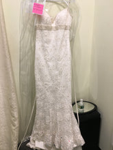 Load image into Gallery viewer, Jasmine &#39;Phi Couture&#39; size 10 new wedding dress front view on hanger
