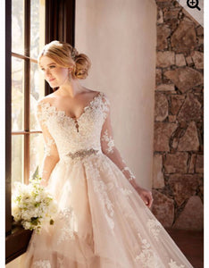 Essence of Australia '2186' size 10 new wedding dress front view of dress