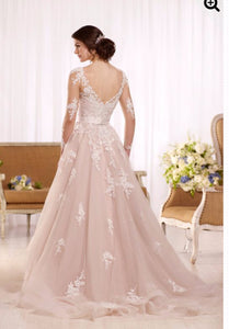 Essence of Australia '2186' size 10 new wedding dress back view on model