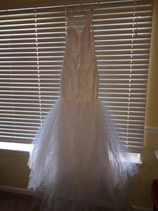 Custom 'Sheer Mermaid Tulle' - Custom made - Nearly Newlywed Bridal Boutique - 1
