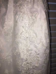 Custom 'Sheer Mermaid Tulle' - Custom made - Nearly Newlywed Bridal Boutique - 3