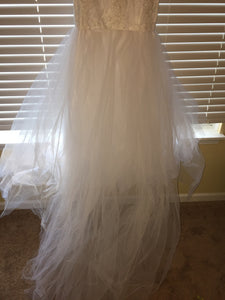 Custom 'Sheer Mermaid Tulle' - Custom made - Nearly Newlywed Bridal Boutique - 5