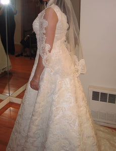 Jim Hjelm 'Custom Inspired Gown' - Jim Hjelm - Nearly Newlywed Bridal Boutique - 3