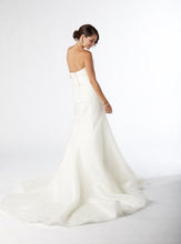 Load image into Gallery viewer, Kirstie Kelly &#39;Coral&#39; size 20 sample wedding dress back view on model
