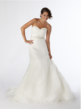 Load image into Gallery viewer, Kirstie Kelly &#39;Coral&#39; size 20 sample wedding dress front view on model
