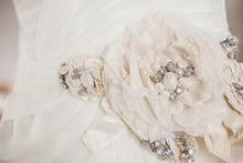 Load image into Gallery viewer, Mori Lee By Madeline Gardner Organza Gown - Mori Lee - Nearly Newlywed Bridal Boutique - 3
